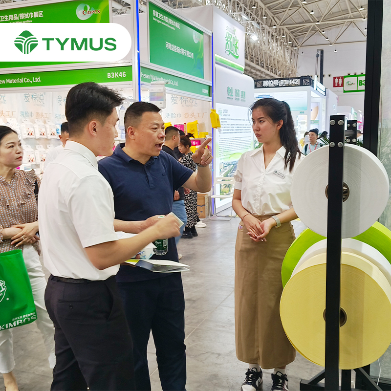 Tymus Global Trade Show Matrix lucet Mixbond® Technology ad revolutionize nonwovens